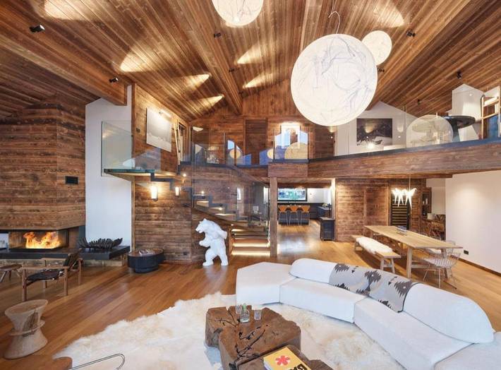 Chalet pour 15 personnes, avec sauna et vue ainsi que piscine et balcon dans Auron - 3