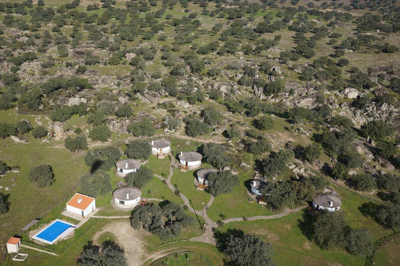 Los Chozos de la Roca in La Roca de la Sierra, Badajoz Provincie