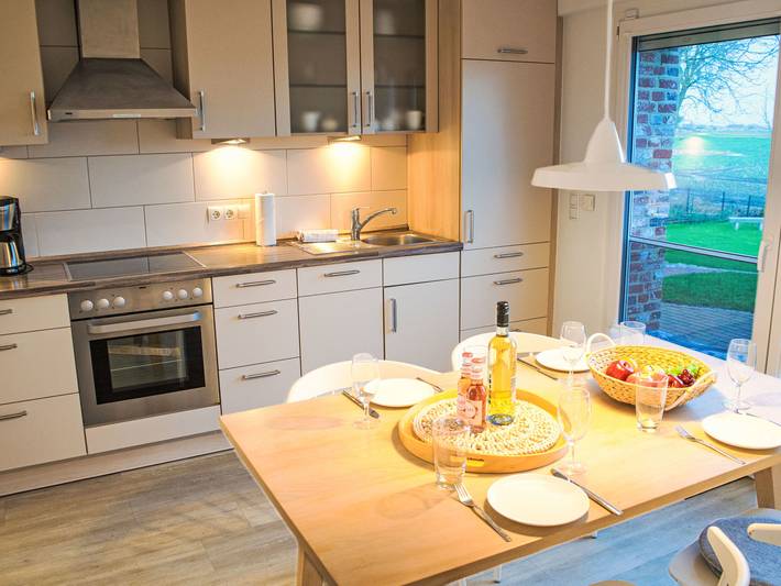 Ferienhaus für 4 Personen, mit Garten und Ausblick sowie Terrasse, mit Haustier in Dagebüll - 3