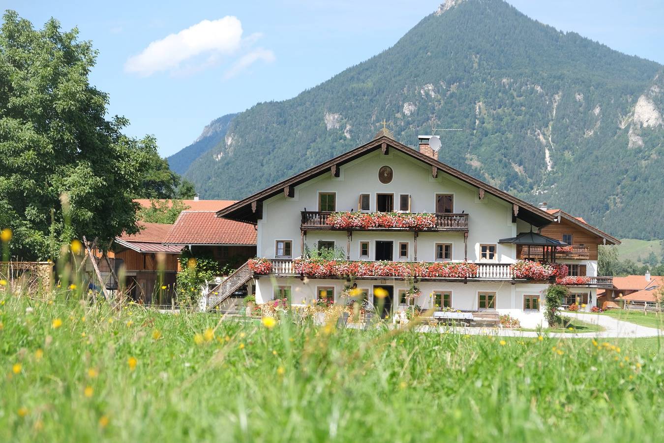 Lainthalerhof - Wohlfühl-Appartement, 25 qm mit Balkon in Oberaudorf, Bayerische Alpen