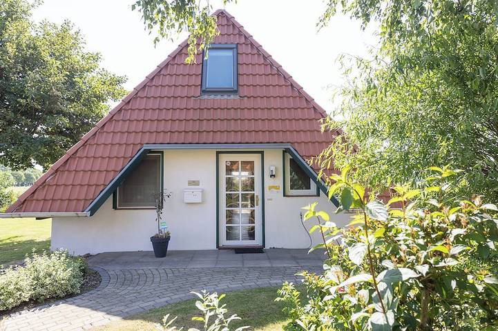Ferienhaus für 6 Personen, mit Terrasse und Garten an der Wurster Nordseeküste