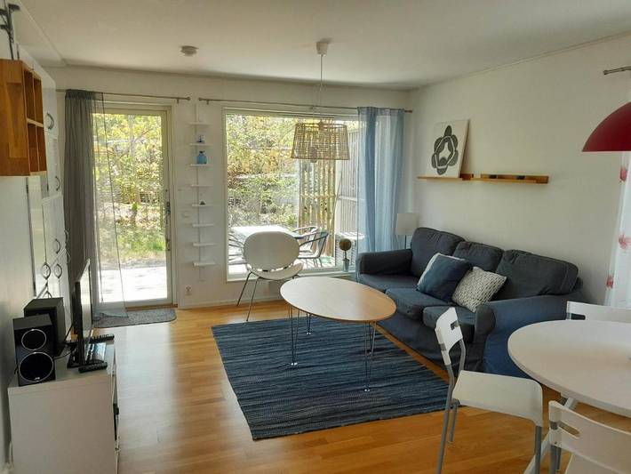 Ferienwohnung für 4 Personen, mit Terrasse in Mellbystrand