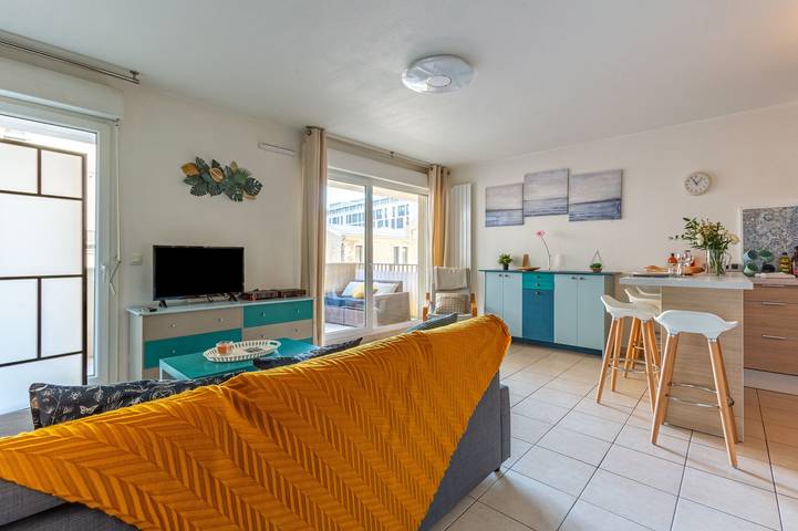 Vakantieappartement voor 4 personen, met terras in Marseille