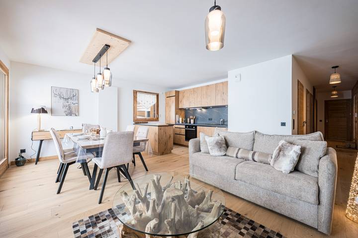 Location de vacances pour 6 personnes, avec Balcon à Le Grand-Bornand