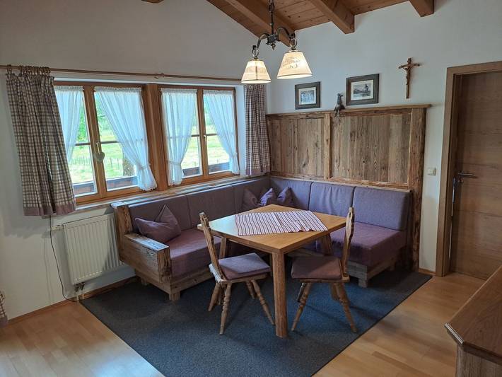 Hütte für 3 Personen, mit Balkon in den Ammergauer Alpen - 2