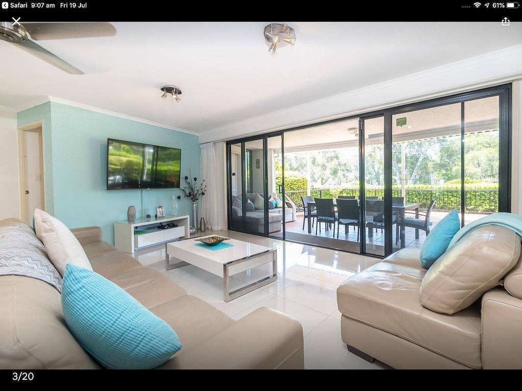 Ganze Wohnung, Riesiger Privater Sicherer Hof Mit Wasseransicht in Maroochydore, Sunshine Coast