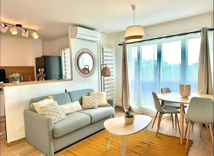 Appartement de vacances pour 4 personnes, avec vue et balcon