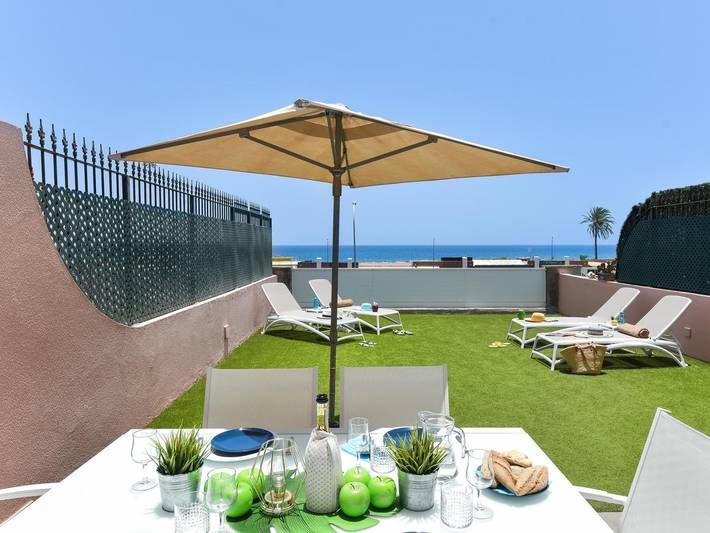 Ferienhaus mit Meerblick für 4 Personen, mit Garten und Balkon in Playa del Inglés - 2
