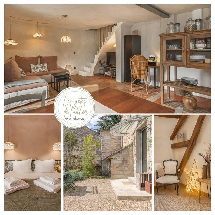 Gîte pour 6 personnes, avec terrasse à Saint-Martin-en-Bière