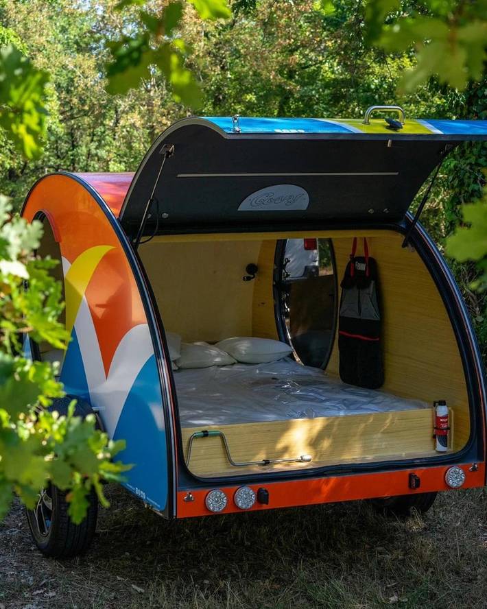 Mobil home pour 2 personnes, avec bassin pour enfant à La Mothe-Achard - 2