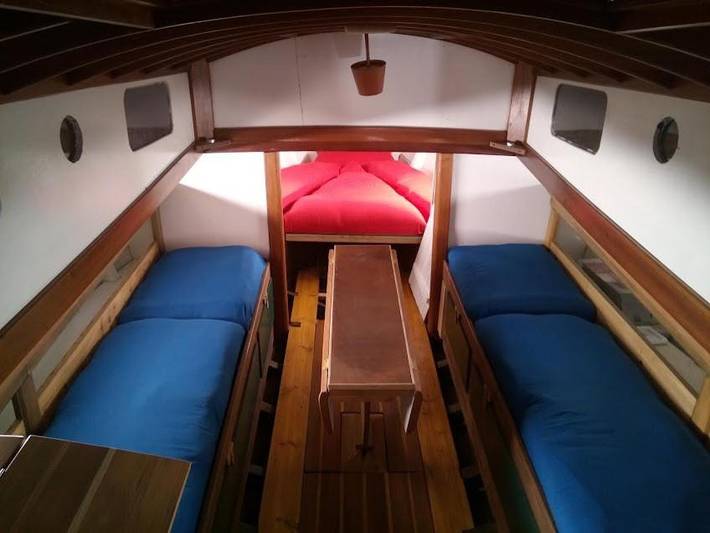 Bateau pour 4 personnes, avec vue et terrasse en Bretagne - 4