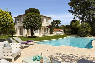Villa pour 10 personnes, avec balcon/terrasse et piscine dans Cap d’Antibes