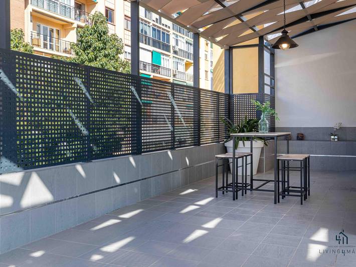 Ganze Ferienwohnung, Ferienwohnung für 6 Personen mit Balkon/Terrasse in Altstadt Málaga, Malaga