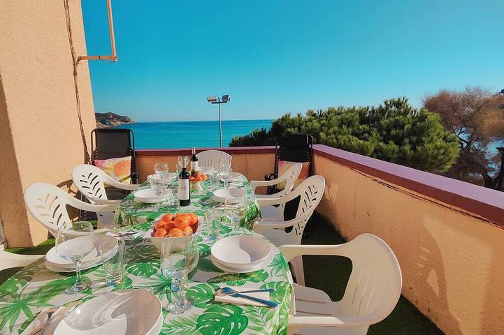 Location de vacances pour 9 personnes, avec Balcon et Jardin à Palamós