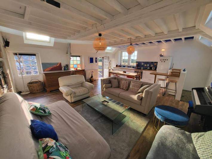Maison de vacances pour 4 personnes, avec Balcon ainsi que Terrasse et Vue