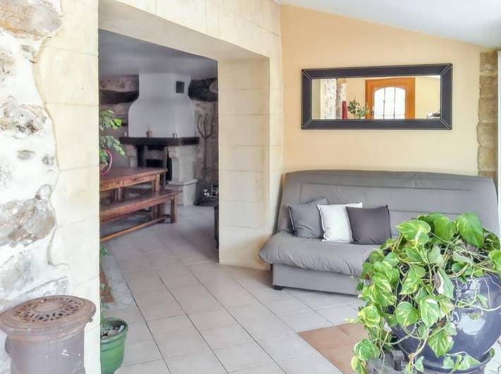 Location de vacances pour 12 personnes, avec jardin ainsi que piscine et terrasse à Saint-Victor-la-Coste - 4