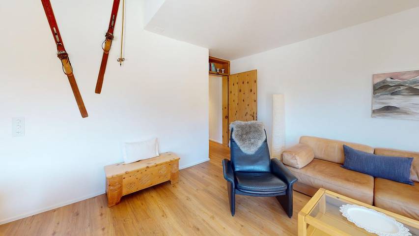 Ferienwohnung für 5 Personen, mit Ausblick und Balkon in Pontresina - 2