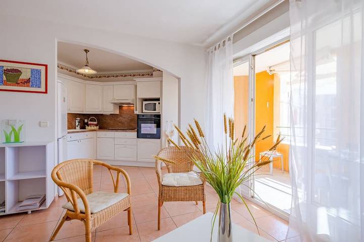 Appartement de vacances pour 4 personnes, avec jardin