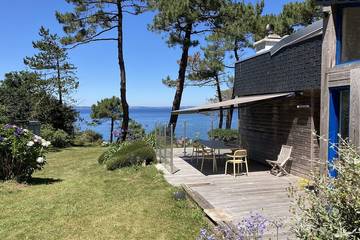 Gîte pour 6 personnes, avec terrasse et jardin à Poullan-sur-Mer