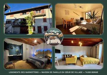 Gîte pour 6 personnes, avec balcon à Bonne