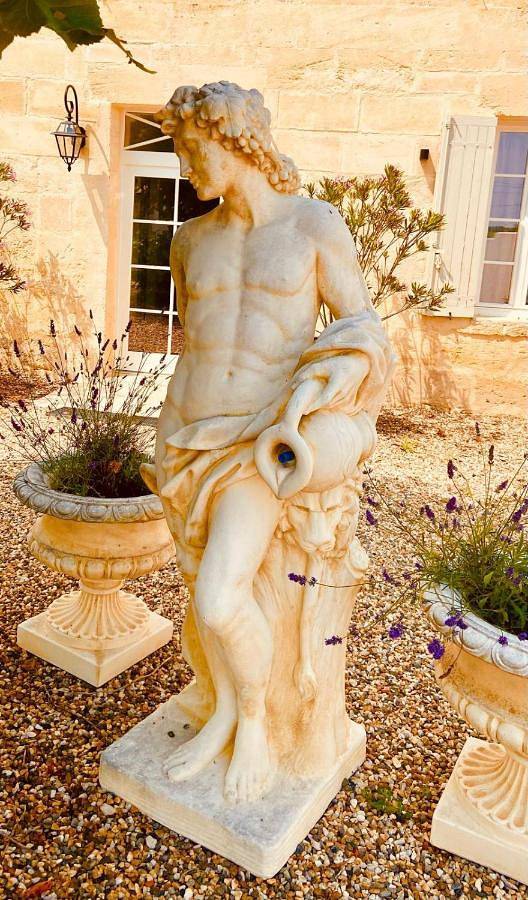 Location de vacances pour 14 personnes, avec Terrasse et Jardin ainsi que Piscine et Vue à Mérignas