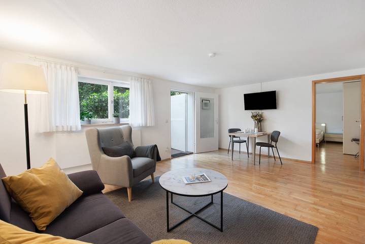 Ferienwohnung für 2 Personen, mit Garten