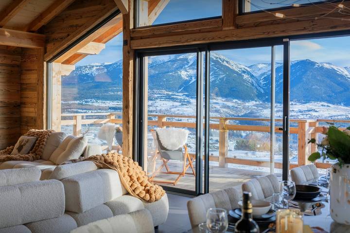 Chalet für 10 Personen, mit Whirlpool und Garten - 1