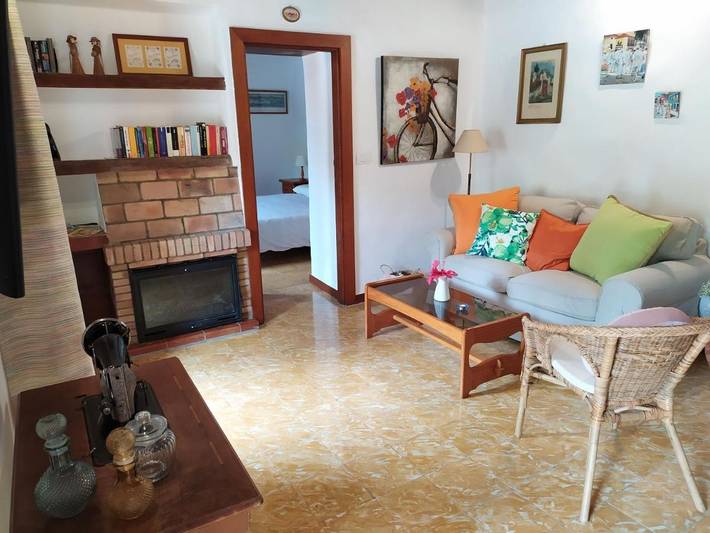 Casa rural para 4 personas, con vistas y terraza en Breña Alta
