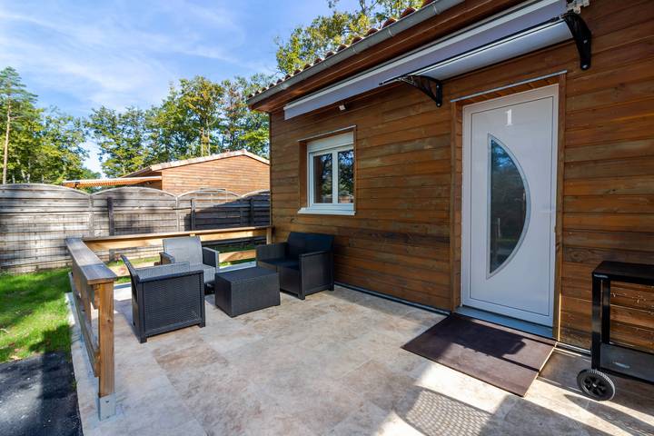 Ferienhaus für 4 Personen, mit Garten und Seeblick in Frankreich - 4