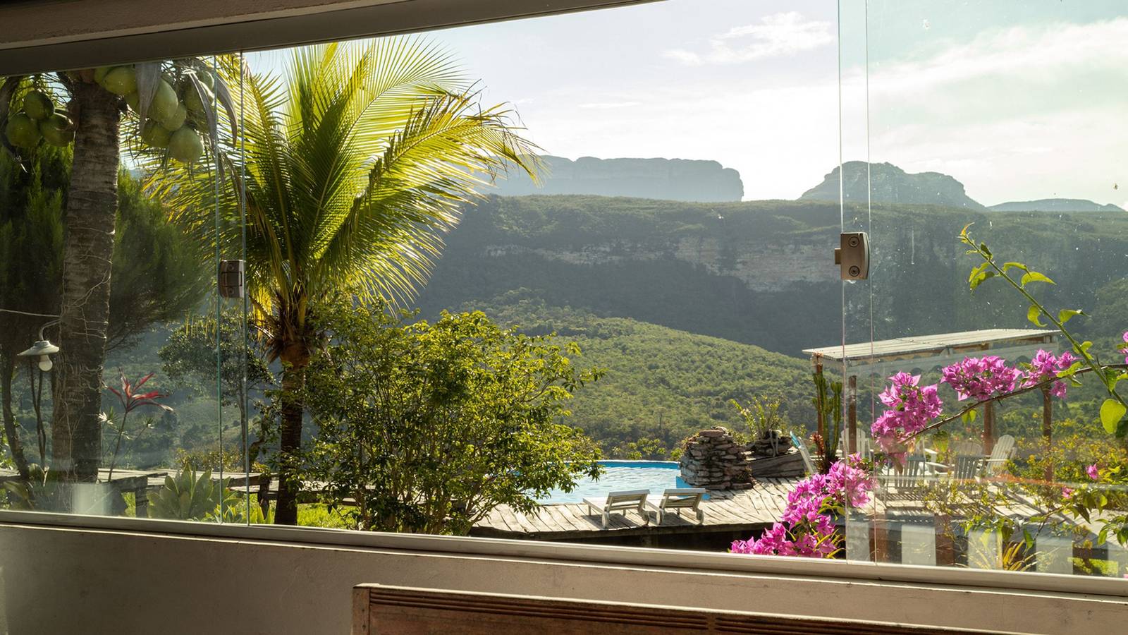 Casa de Campo Paraíso da Serra com Piscina e Vista in Iramaia, Bahia