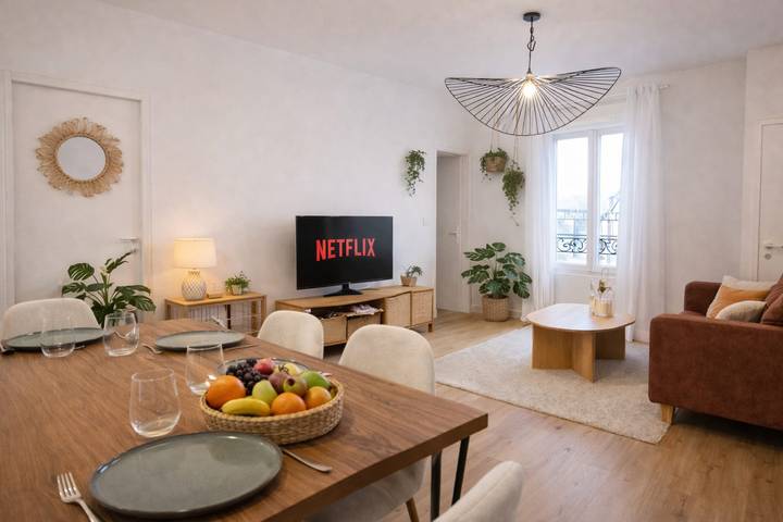 Appartement de vacances pour 2 personnes, adapté aux familles à Angers