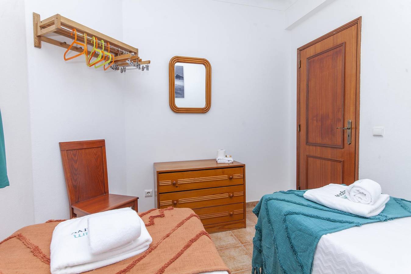 P04 - Bedroom 4 in Meia-Praia Seaview Guesthouse in São Sebastião, Lagos