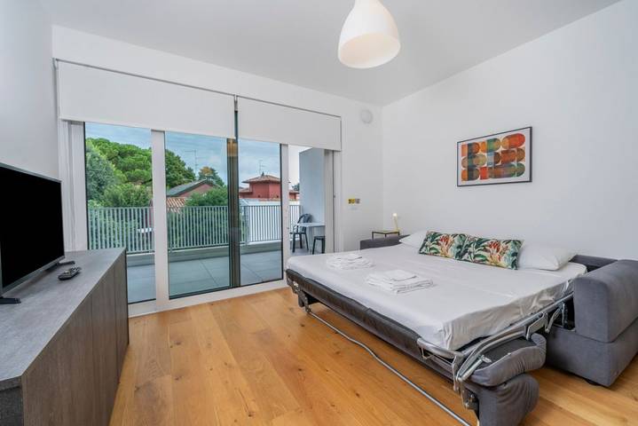 Ferienwohnung für 2 Personen, mit Balkon/Terrasse in Udine - 3