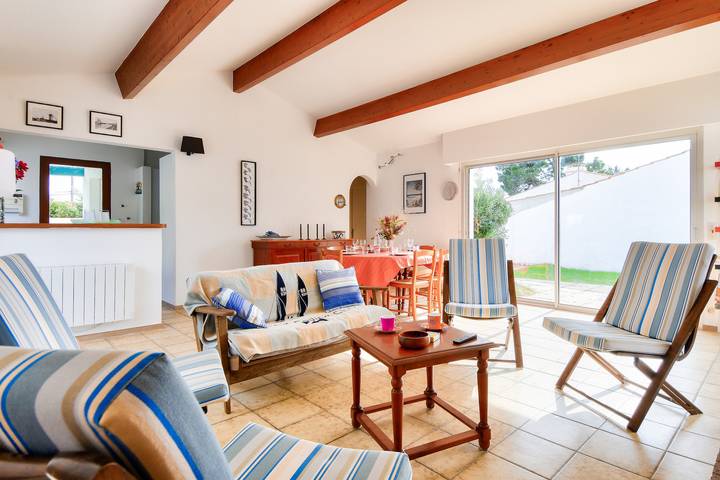 Maison de vacances pour 6 personnes, avec terrasse et jardin