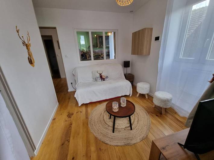 Gîte pour 4 personnes, avec vue dans Gare De La Bourboule