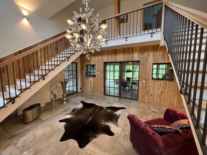 Villa für 12 Personen, mit Terrasse und Garten sowie Sauna und Ausblick in Brandenburg