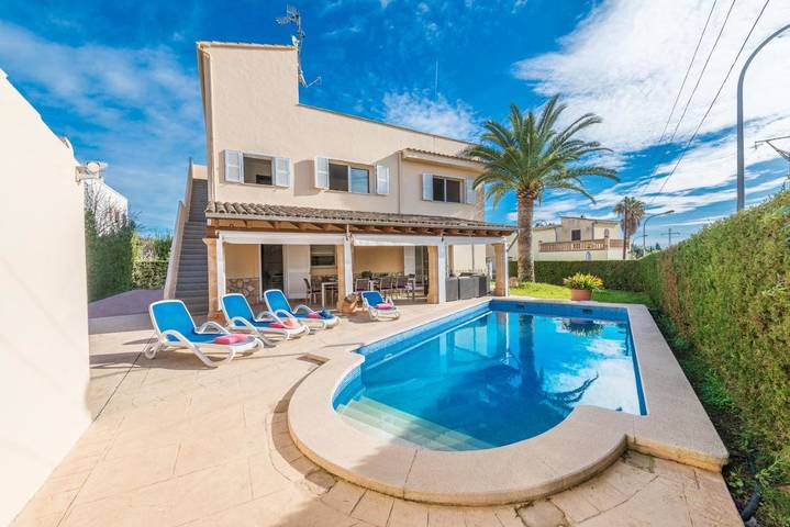 Finca mit hund für 9 Personen, mit Balkon und Terrasse sowie Garten und Ausblick in Cala Millor - 2