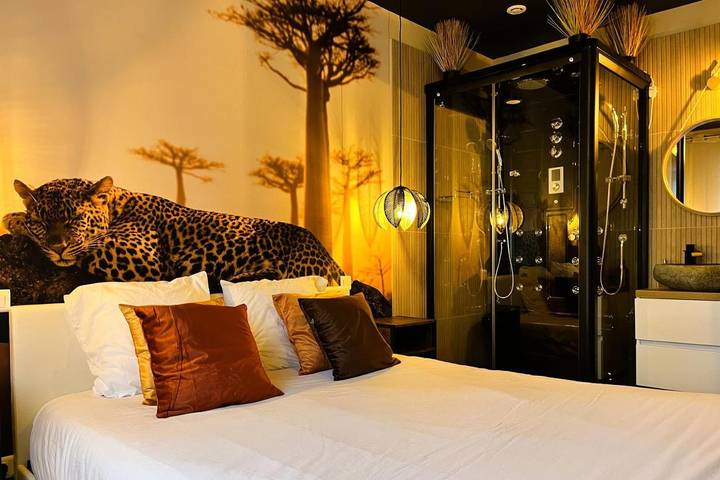 Maison de vacances pour 8 personnes, avec jardin et vue