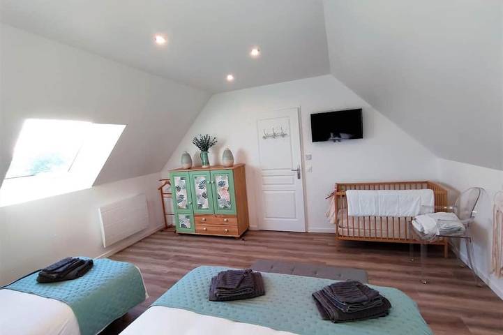 Location de vacances pour 8 personnes, avec jardin et terrasse dans Turretot - 4