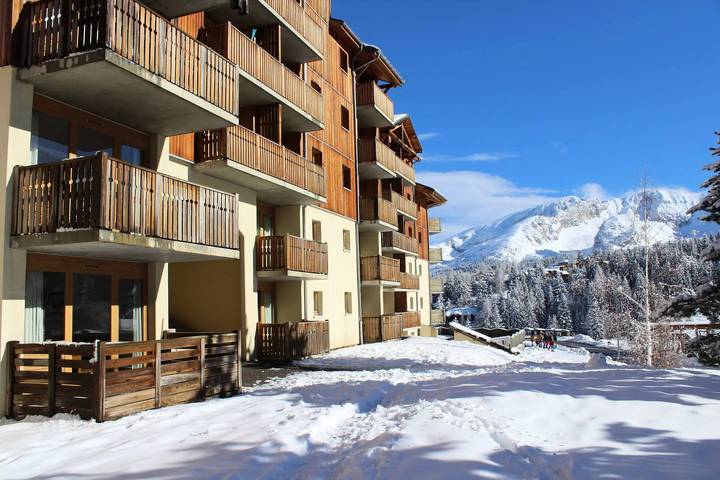 Gîte pour 4 personnes, avec balcon dans SuperDévoluy