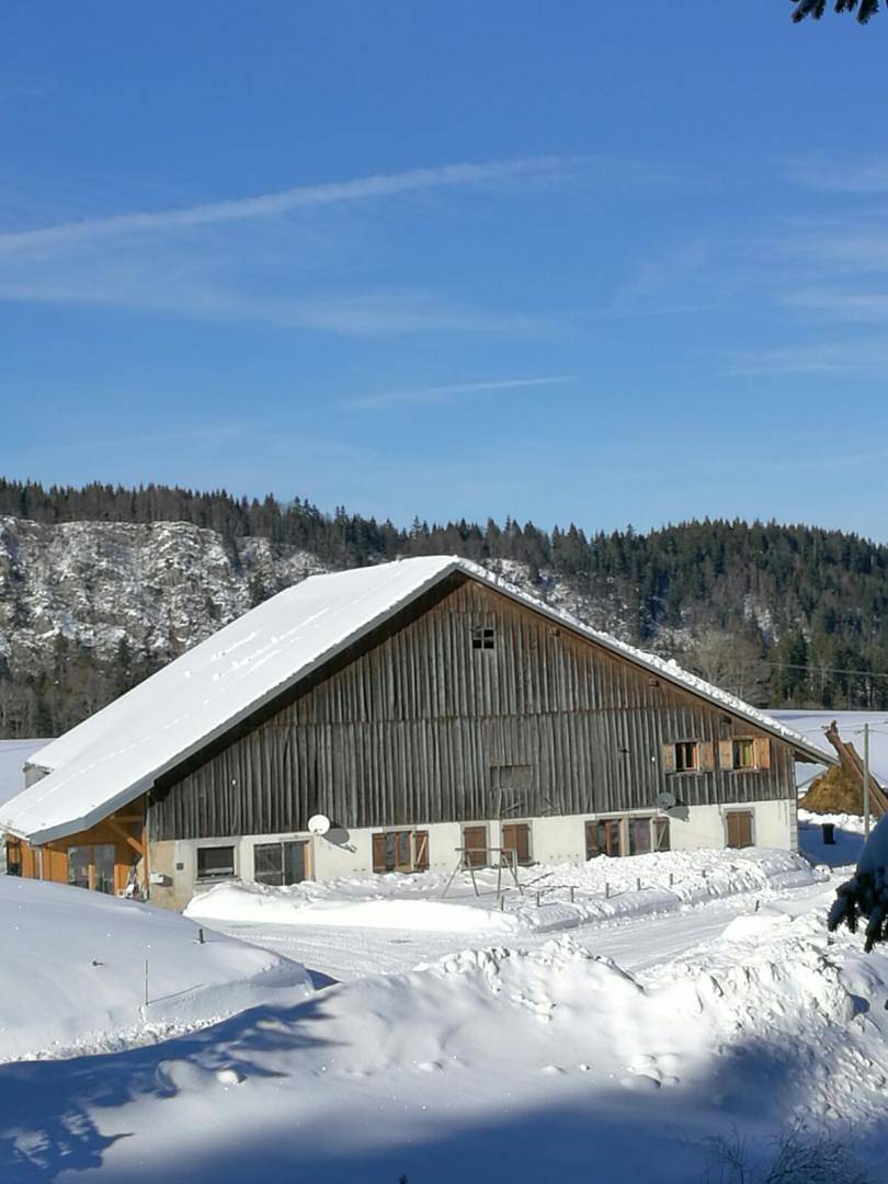 Gîte für 4 Personen mit Terrasse in Val de Morteau, Doubs
