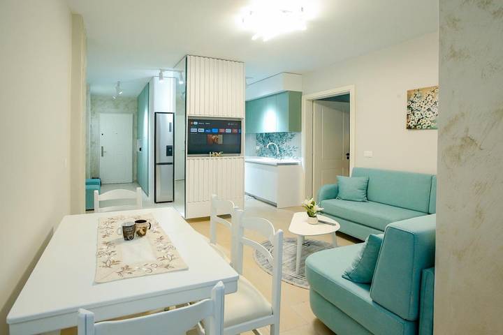 Appartement de vacances pour 6 personnes, avec vue et balcon