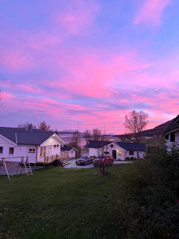 Ferienhaus für 2 Personen, mit Balkon und Ausblick sowie Sauna in Lyngen