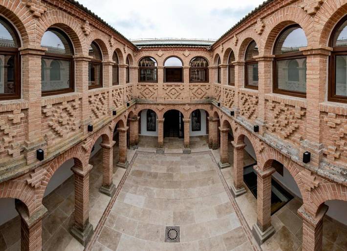 Casa rural para 14 personas, con vistas además de piscina y jardín en Guadamur - 3