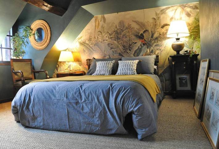 Maison d’hôte pour 6 personnes, avec vue et jardin, animaux acceptés à Saint-Laurent-du-Mottay