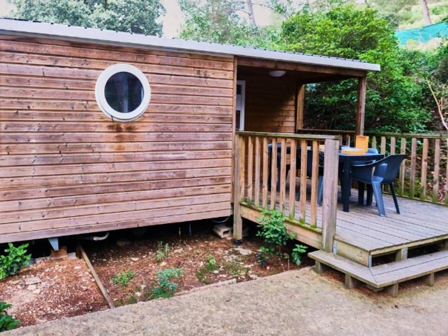 Camping La Vallée Heureuse Pausado - Mobilheim 5 personen - Cosy in Orgon, Arles und Umgebung