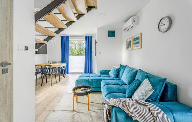 Ferienhaus für 6 Personen mit Terrasse in Niechorze, Powiat gryficki