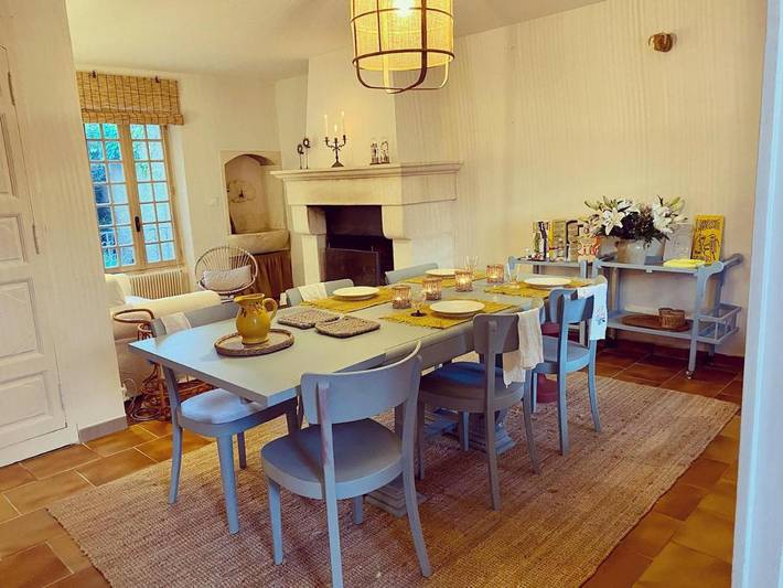 Chambre d’hôte pour 10 personnes, avec vue et jardin, animaux acceptés à Sainte-Cécile-les-Vignes - 4