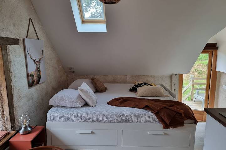 Location de vacances pour 2 personnes, avec jardin ainsi que jacuzzi et terrasse à Saint-Quay-Perros - 3