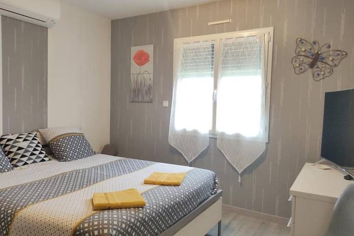 Chambre d’hôte pour 4 personnes, avec Jardin